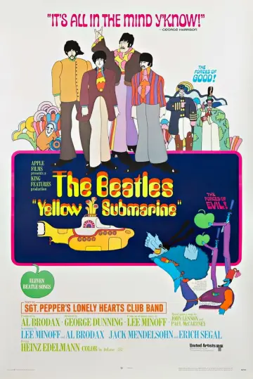 Постер к фильму "The Beatles: Желтая подводная лодка" #238525