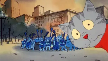 Задник к фильму "Приключения кота Фрица" #300979