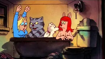 Задник к фильму "Приключения кота Фрица" #300981