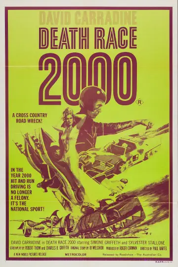 Постер к фильму "Смертельные гонки 2000" #921806