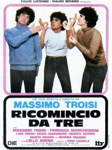Постер к фильму "Ricomincio da tre" #204830