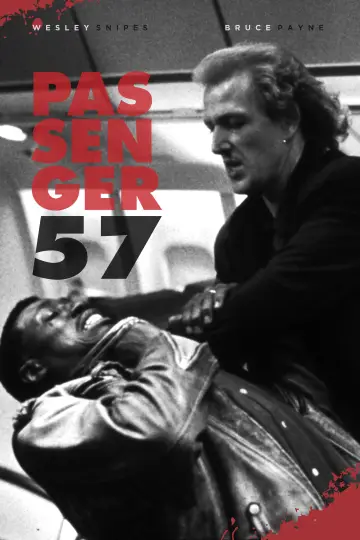 Постер к фильму "Пассажир 57" #883694