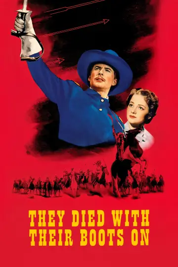 Постер к фильму "They Died with Their Boots On" #1043926