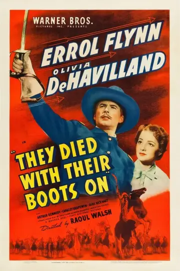 Постер к фильму "They Died with Their Boots On" #1043927