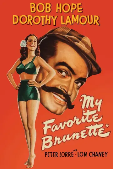 Постер к фильму "My Favorite Brunette" #1054938