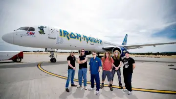 Задник к фильму "Iron Maiden: Flight 666" #1097669