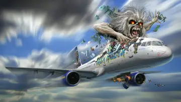Задник к фильму "Iron Maiden: Flight 666" #465839