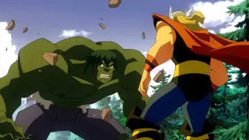 Задник к фильму "Hulk vs. Thor" #408139
