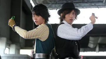 Задник к фильму "仮面ライダー×仮面ライダー Ｗ＆ディケイド MOVIE大戦2010" #939770