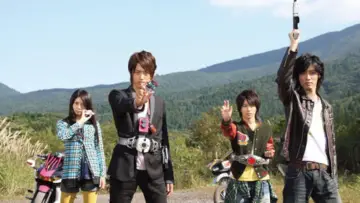 Задник к фильму "仮面ライダー×仮面ライダー Ｗ＆ディケイド MOVIE大戦2010" #939776