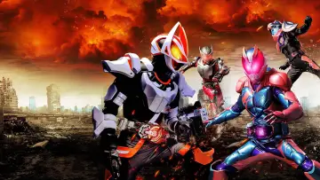 Задник к фильму "仮面ライダーギーツ×リバイス MOVIEバトルロワイヤル" #972720