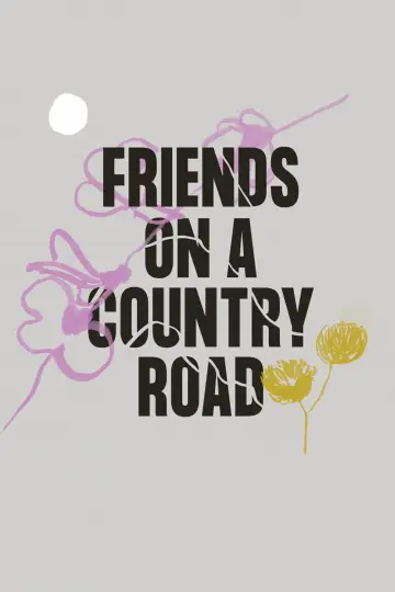 Amigas en un camino de campo постер