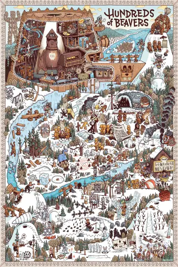 Постер к фильму "Сотни бобров" #756285
