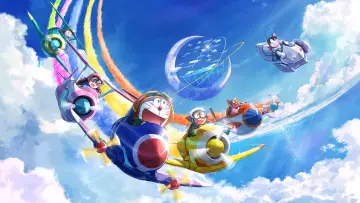 Задник к фильму "映画ドラえもん のび太と空の理想郷" #937121