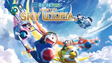 Задник к фильму "映画ドラえもん のび太と空の理想郷" #937122