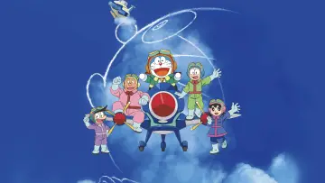 Задник к фильму "映画ドラえもん のび太と空の理想郷" #937125