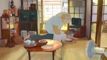 Задник к фильму "Кот-призрак Андзу" #796405