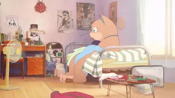 Задник к фильму "Кот-призрак Андзу" #796412
