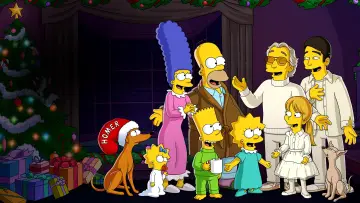 Задник к фильму "The Simpsons Meet the Bocellis in "Feliz Navidad"" #350441