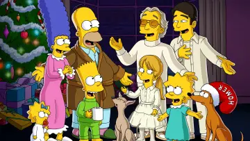 Задник к фильму "The Simpsons Meet the Bocellis in "Feliz Navidad"" #350442