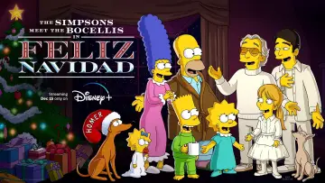 Задник к фильму "The Simpsons Meet the Bocellis in "Feliz Navidad"" #82485