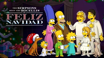 Задник к фильму "The Simpsons Meet the Bocellis in "Feliz Navidad"" #82486