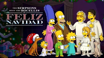 Задник к фильму "The Simpsons Meet the Bocellis in "Feliz Navidad"" #82487