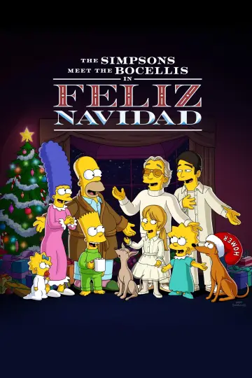 Постер к фильму "The Simpsons Meet the Bocellis in "Feliz Navidad"" #82493