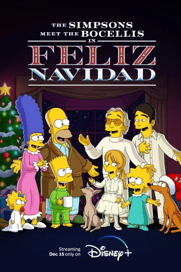 Постер к фильму "The Simpsons Meet the Bocellis in "Feliz Navidad"" #82494
