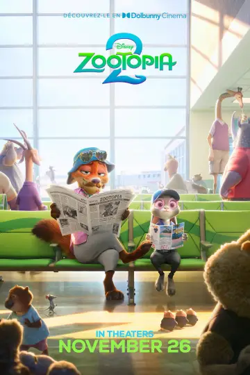 Постер к фильму "Зверополис 2" #764417