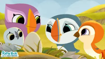 Задник к фильму "Puffin Rock and the New Friends" #198789