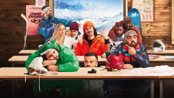 Задник к фильму "Les SEGPA au ski" #790374