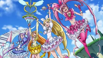 Задник к фильму "映画 スイートプリキュア♪ とりもどせ!心がつなぐ奇跡のメロディ♪" #1621936