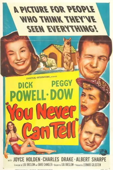 Постер к фильму "You Never Can Tell" #1638676