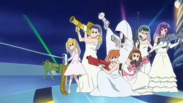 Задник к фильму "クレヨンしんちゃん 超時空！嵐を呼ぶオラの花嫁" #426327