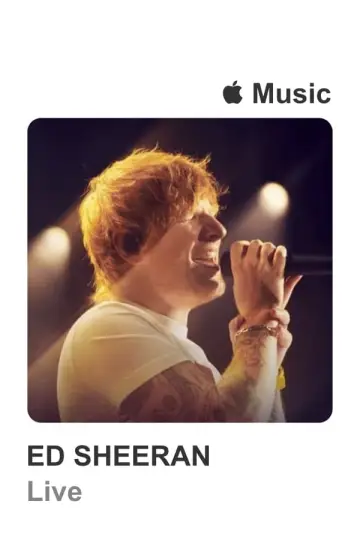 Постер к фильму "Apple Music Live: Ed Sheeran" #411790