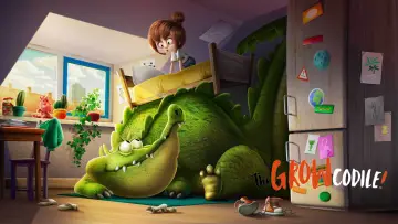 Задник к фильму "The Growcodile" #1527369