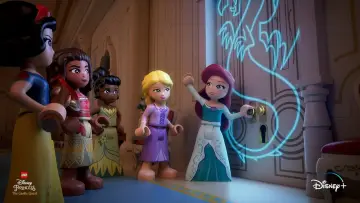 Задник к фильму "LEGO принцессы Disney: Квест в замке" #64601