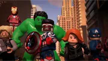 Задник к фильму "LEGO Мстители Марвел: Код красный" #323743