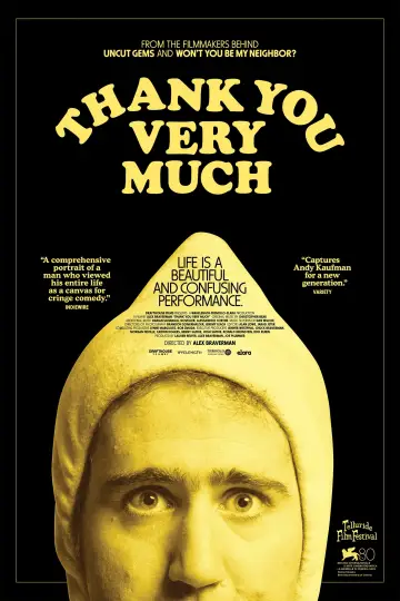 Постер к фильму "Thank You Very Much" #1571819