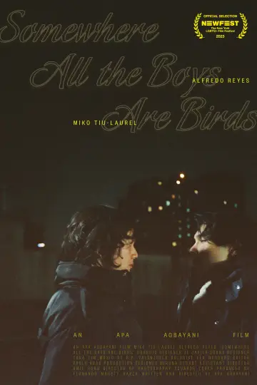 Somewhere all the boys are birds постер