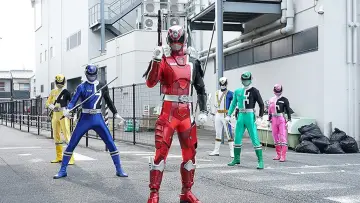 Задник к фильму "特捜戦隊デカレンジャー20th ファイヤーボール・ブースター" #476238