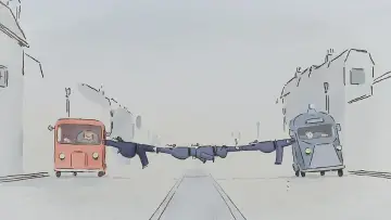 Задник к фильму "Эрнест и Селестина: Приключения мышки и медведя" #753893