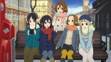 Задник к фильму "K-On! Фильм" #763261