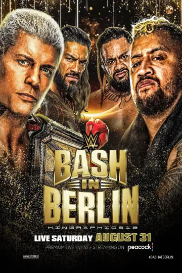 Постер к фильму "WWE Bash in Berlin" #978997