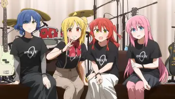 Задник к фильму "劇場総集編ぼっち・ざ・ろっく！Re:Re:" #916591