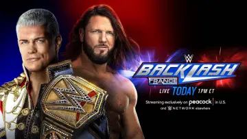 Задник к фильму "WWE Backlash: France" #730318
