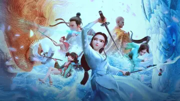 Задник к фильму "Белая Змея: Жизнь на воде" #628376