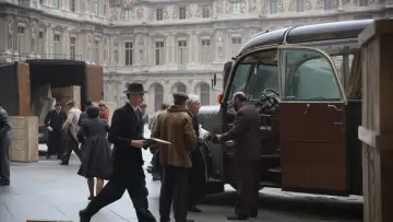 Задник к фильму "Les Héros du Louvre" #976442