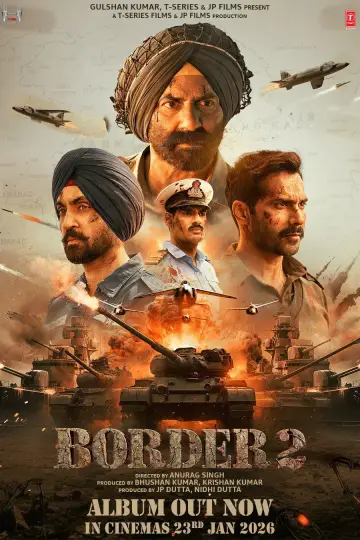Постер к фильму "बॉर्डर २" #769685